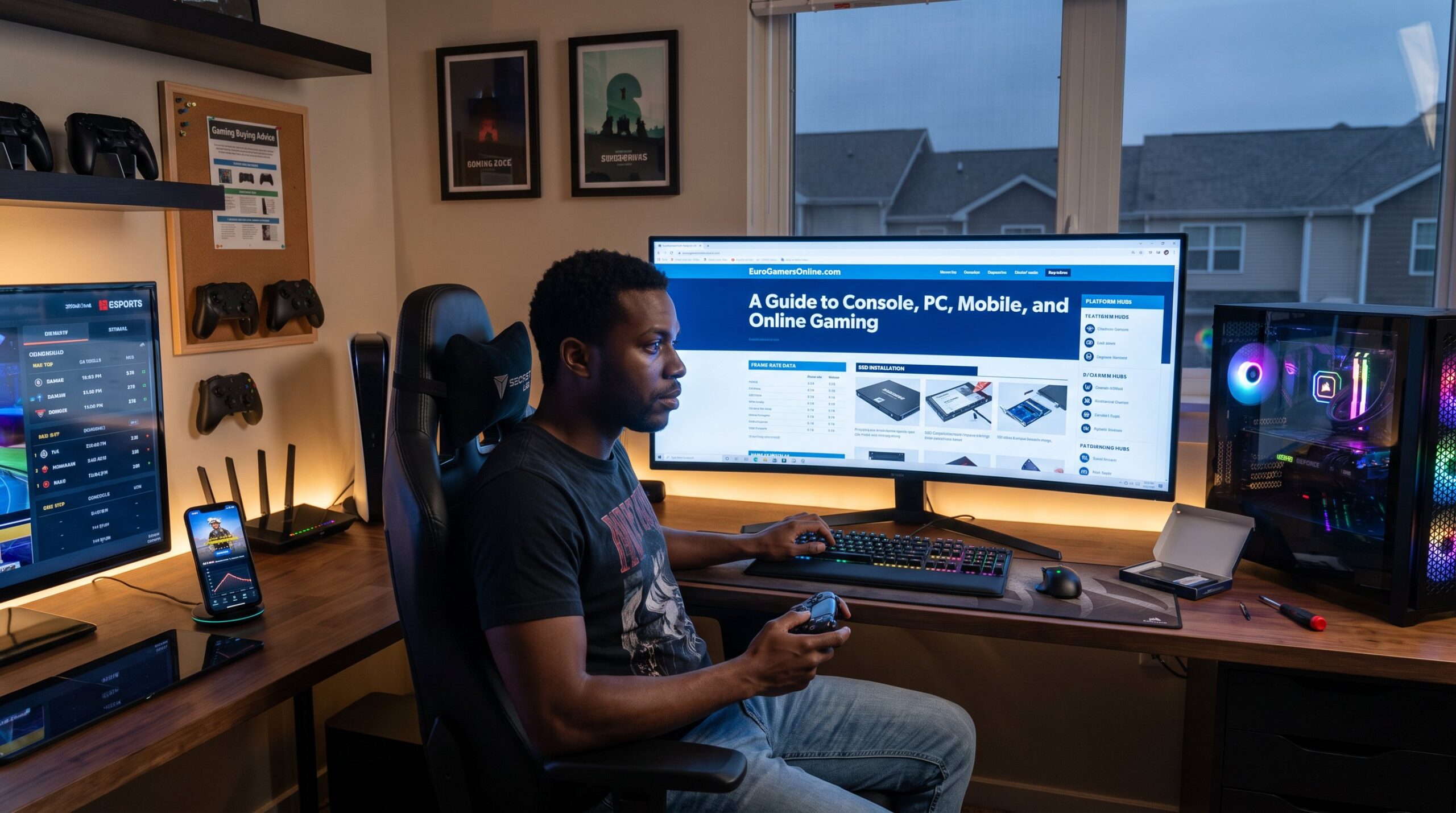 EuroGamersOnline.com: A Guide to Console, PC, Mobile, and Online Gaming