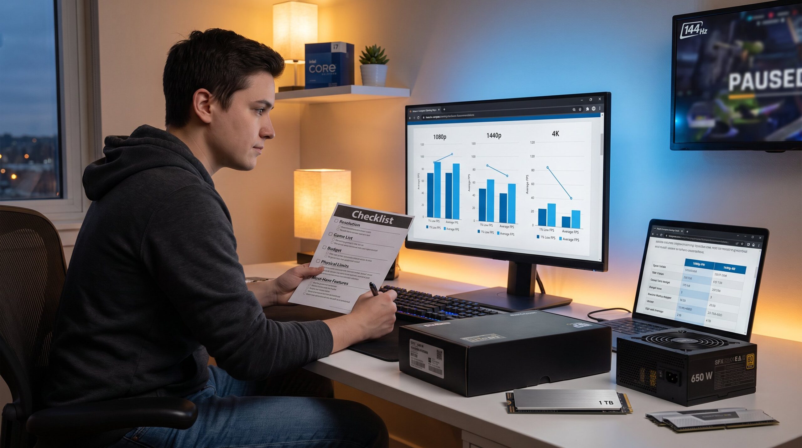 How to Compare Gaming Hardware Recommendations